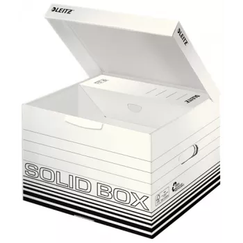 Leitz 61180001 Archiefbox karton zwart, wit