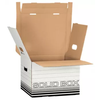Leitz 61180001 Archiefbox karton zwart, wit