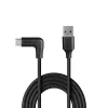 Lindy 1m USB 3.2 Type-A naar haakse USB-C kabel, 10Gbps