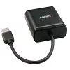Lindy 60m 4-poorts USB 2.0 Cat.6 extender, USB 2.0, RJ-45, USB 2.0, zwart, metaal, 52 mm, 60 mm