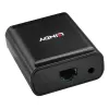 Lindy 60m 4-poorts USB 2.0 Cat.6 extender, USB 2.0, RJ-45, USB 2.0, zwart, metaal, 52 mm, 60 mm