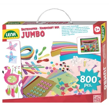 Lena SM42664, kinderknutselset, 8 jaar, meerkleurig