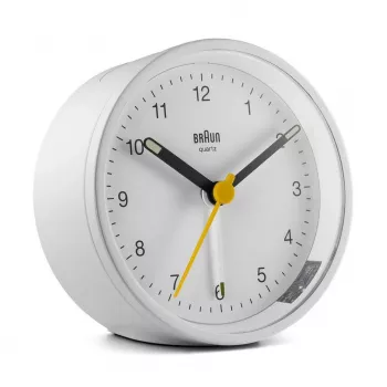 Braun BC12W quartzwekker wit