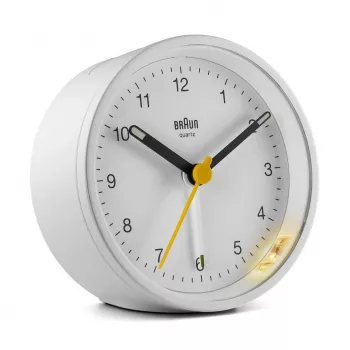 Braun BC12W quartzwekker wit