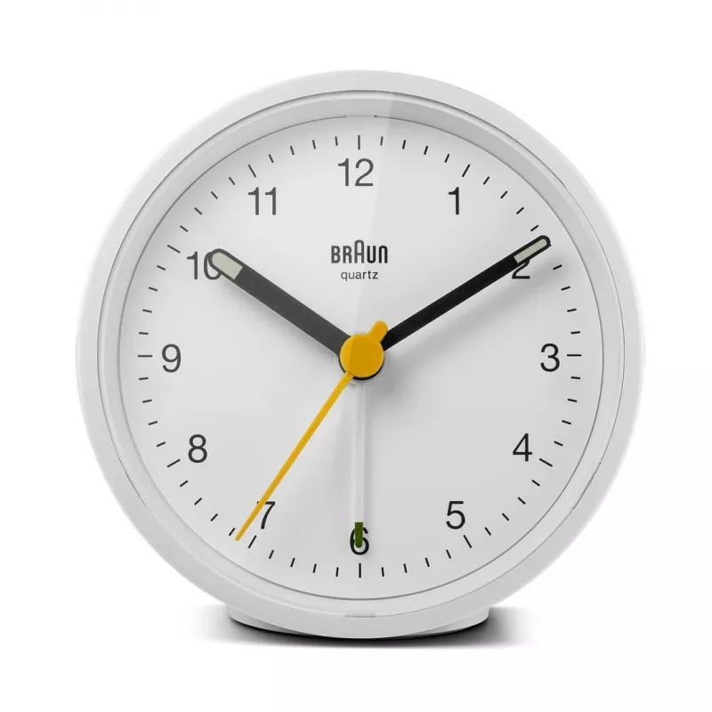 Braun BC12W quartzwekker wit