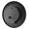 Braun BC 06 B quartzwandklok analoog zwart quartzklok rond zwart