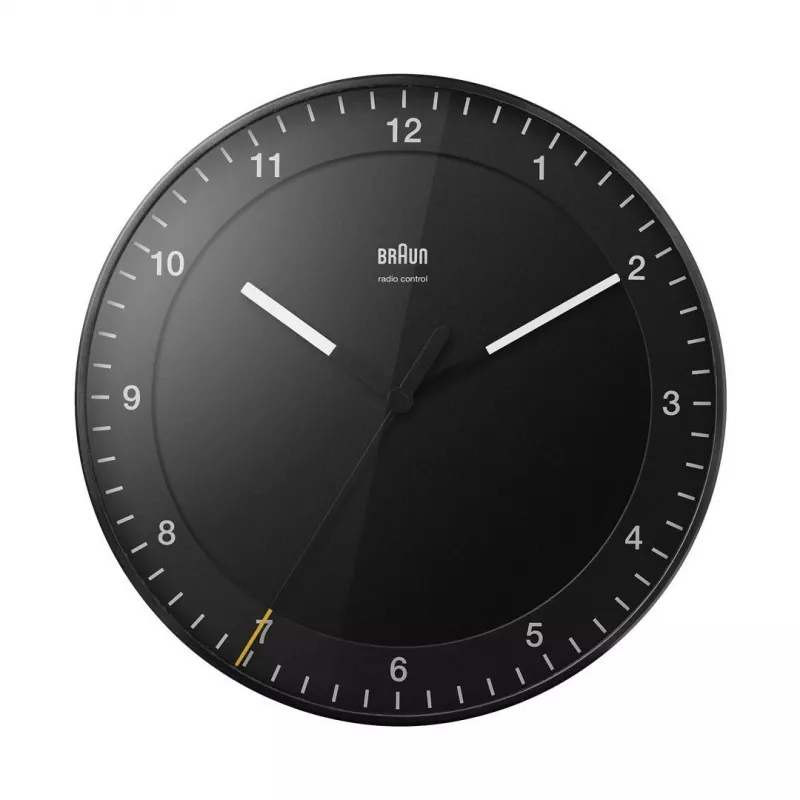 Braun BC 17B-DCF mechanische klok rond wit