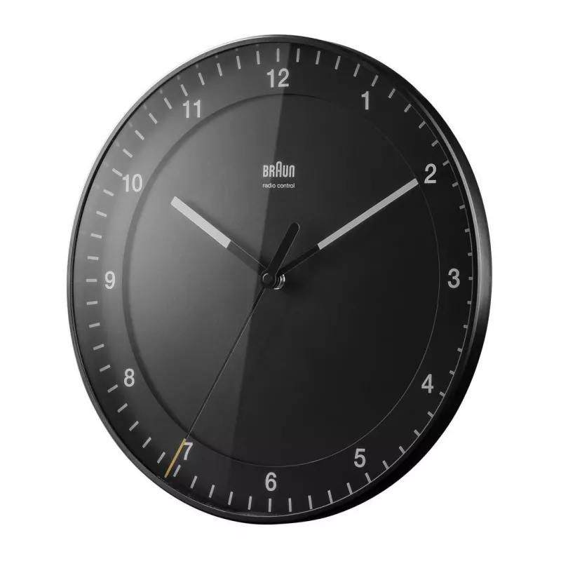Braun BC 17B-DCF mechanische klok rond wit