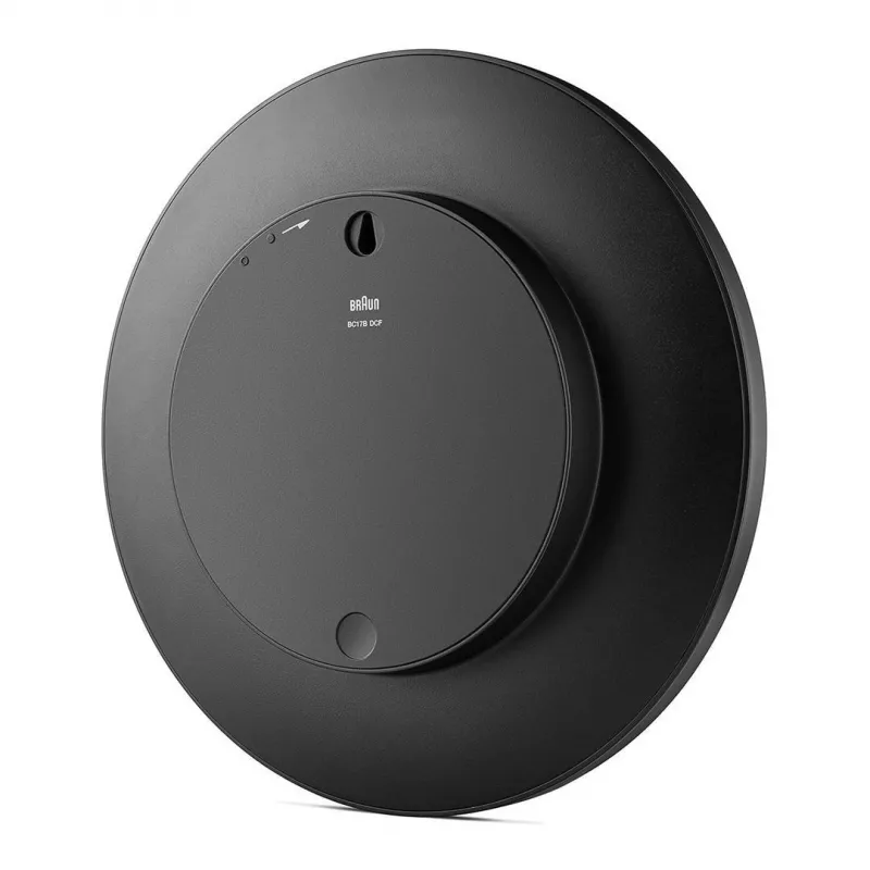 Braun BC 17B-DCF mechanische klok rond wit