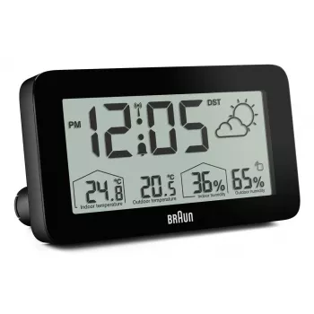 Braun BC13BP-DCF digitale wekker zwart