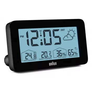 Braun BC13BP-DCF digitale wekker zwart