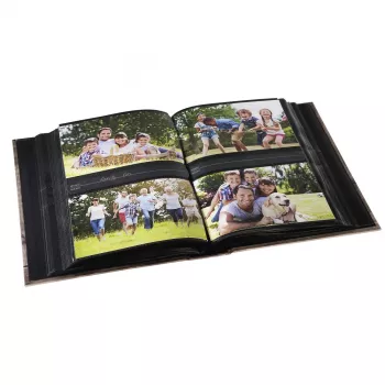 Hama Batzi fotoalbum bruin 200 blad 10 x 15 cm