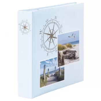 Hama Compass fotoalbum blauw, bruin, groen 200 blad 10 x 15 cm