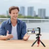 Hama MagGrip grip — magnetische smartphone-grip, kunststof, zwart, 130×50×100 mm
