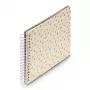 Hama Lovely spiraal-fotoalbum, 28x24 cm, 50 witte pagina's, beige (00007701)