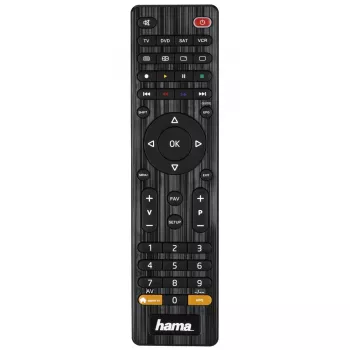 Hama 00012306 afstandsbediening IR draadloos dvd/blu-ray, STB, tv, VCR druktoetsen