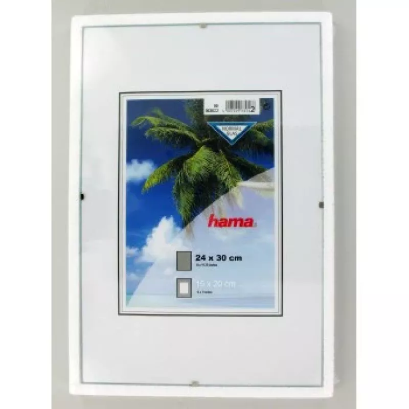 Hama Clip-Fix 24 x 30 cm transparante glazen lijst 15 x 20 cm
