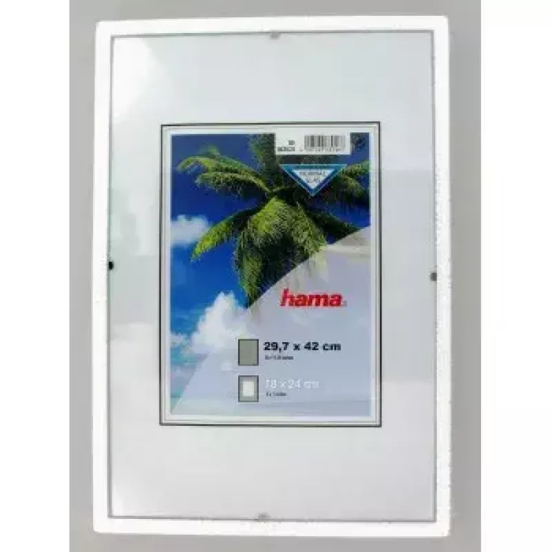 Hama Clip-Fix 29,7 x 42 cm transparante glazen lijst