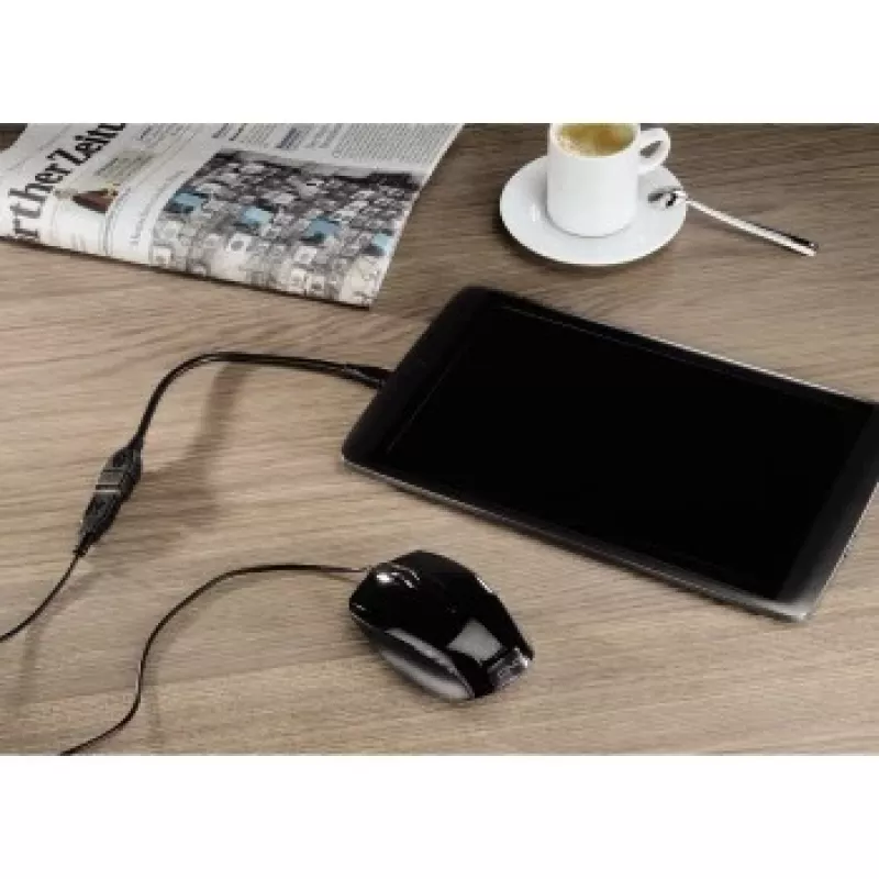 Hama USB 2.0-adapterkabel USB-kabel 0,15 m USB A micro-USB B zwart