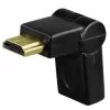 Hama compacte adapter HDMI-stekker - HDMI-bus, draaibaar, zwart
