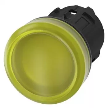 Siemens 3SU1001-6AA30-0AA0 signaallamp geel