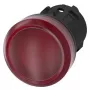 Siemens 3SU1001-6AA20-0AA0 alarmlamp rood