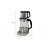 Unold 18215 Samowar Selin elektrische waterkoker 1,7 L 1800 W roestvrij staal