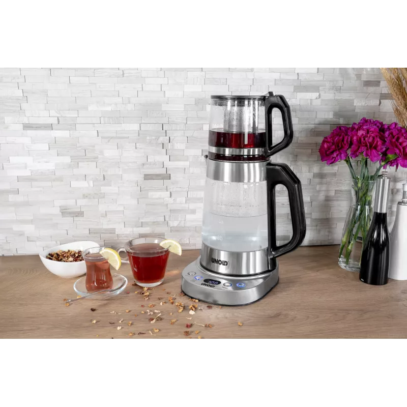 Unold 18215 Samowar Selin elektrische waterkoker 1,7 L 1800 W roestvrij staal