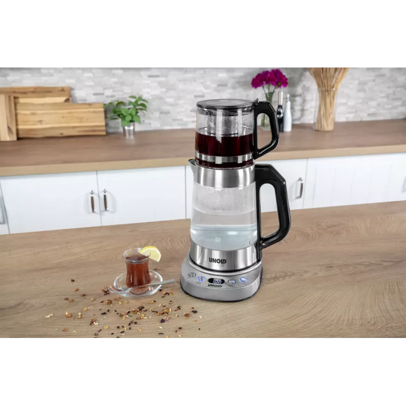 Unold 18215 Samowar Selin elektrische waterkoker 1,7 L 1800 W roestvrij staal