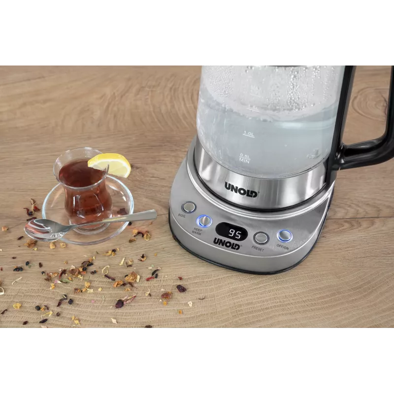 Unold 18215 Samowar Selin elektrische waterkoker 1,7 L 1800 W roestvrij staal