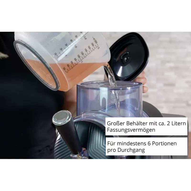 Unold 48956 Sofie 2in1 slush- en softijsmachine, zwart