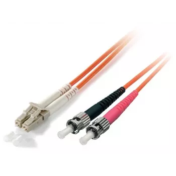 Equip LC/ST glasvezel-patchkabel, OS2, 1,0 m