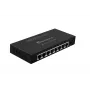 LevelOne 8-poorts Gigabit switch, unmanaged, Gigabit Ethernet (10/100/1000), wandmontage mogelijk