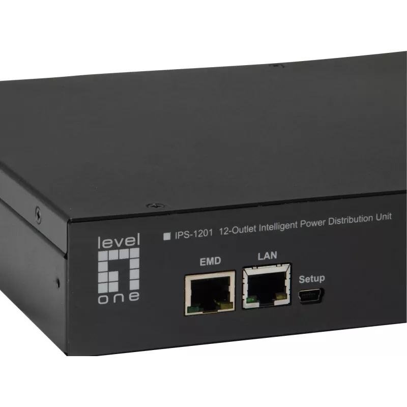 LevelOne 12-voudige intelligente power distribution unit, 200-240V AC