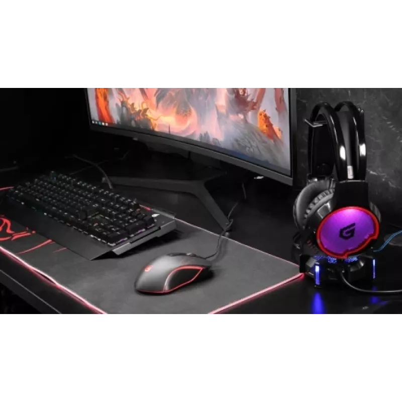Conceptronic KRONIC mechanisch gaming-toetsenbord, RGB, Duitse layout