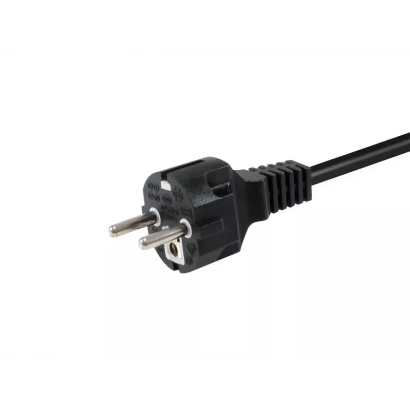 Equip 112180 stroomkabel zwart 1,8 m CEE7/7 CEE7/3