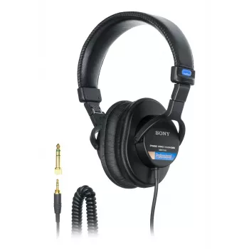 Sony MDR7506 hoofdtelefoon/headset bedraad hoofdband podium/studio zwart