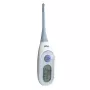 Braun PRT2000 digitale lichaamsthermometer contact blauw, wit onderarm