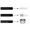 Unold 78720 Handmixer 500 W wit