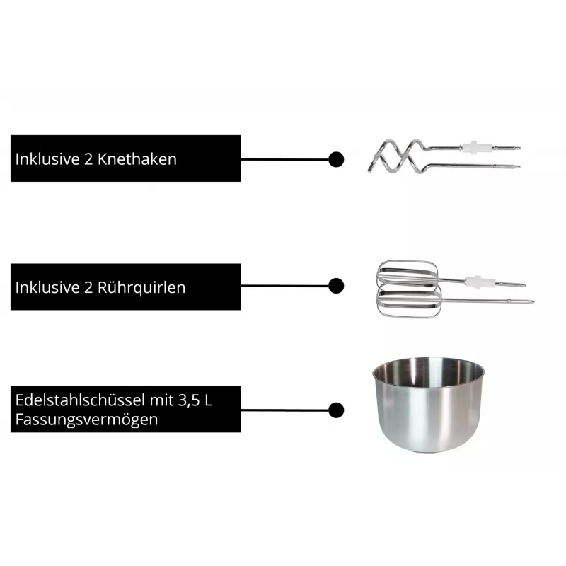 Unold 78720 Handmixer 500 W wit