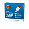 WLAN-stick AC 430 Edition MU-MIMO International, draadloos, USB, WLAN, Wi-Fi 5 (802.11ac), 583 Mbit/s, transparant