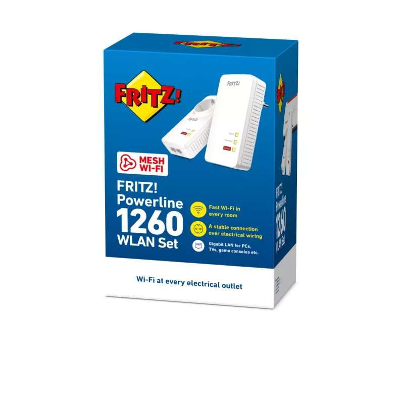 Powerline FRITZ 1260 WLAN-set International