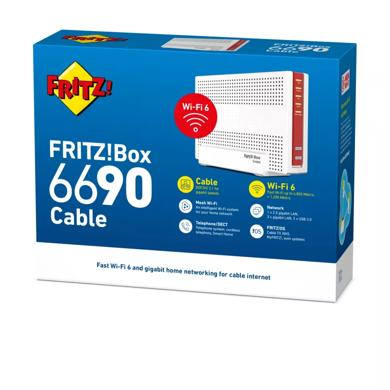 Box FRITZ 6690 Kabel International