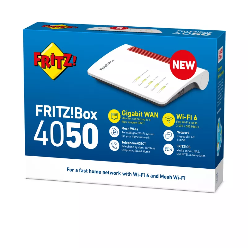 Box 4050 International WLAN-router dual-band (2,4 GHz / 5 GHz)