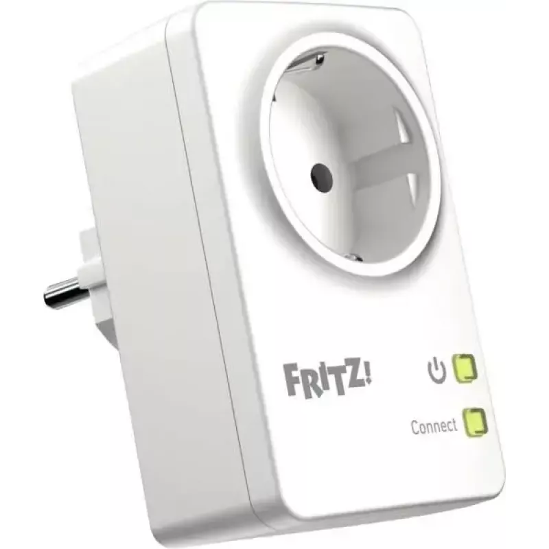 Smart-stekker FRITZ 20003113 – draadloos stopcontact voor binnen, 230 V, max. ingangsvermogen 1,1 W, wit