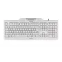 CHERRY KC 1000 SC toetsenbord bedraad USB AZERTY Belgisch wit