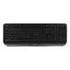 CHERRY GENTIX DESKTOP, full-size (100%), draadloos, RF draadloos, QWERTY, zwart, muis inbegrepen