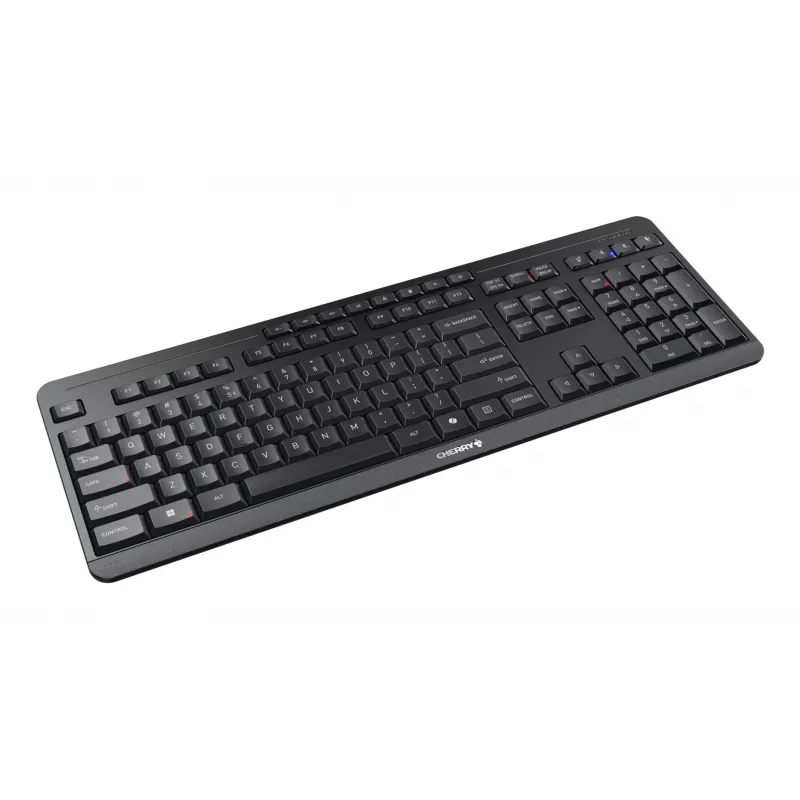 CHERRY Stream desktop ultimate toetsenbord muis inbegrepen home/office USB + RF draadloos + Bluetooth QWERTY Engels zwart