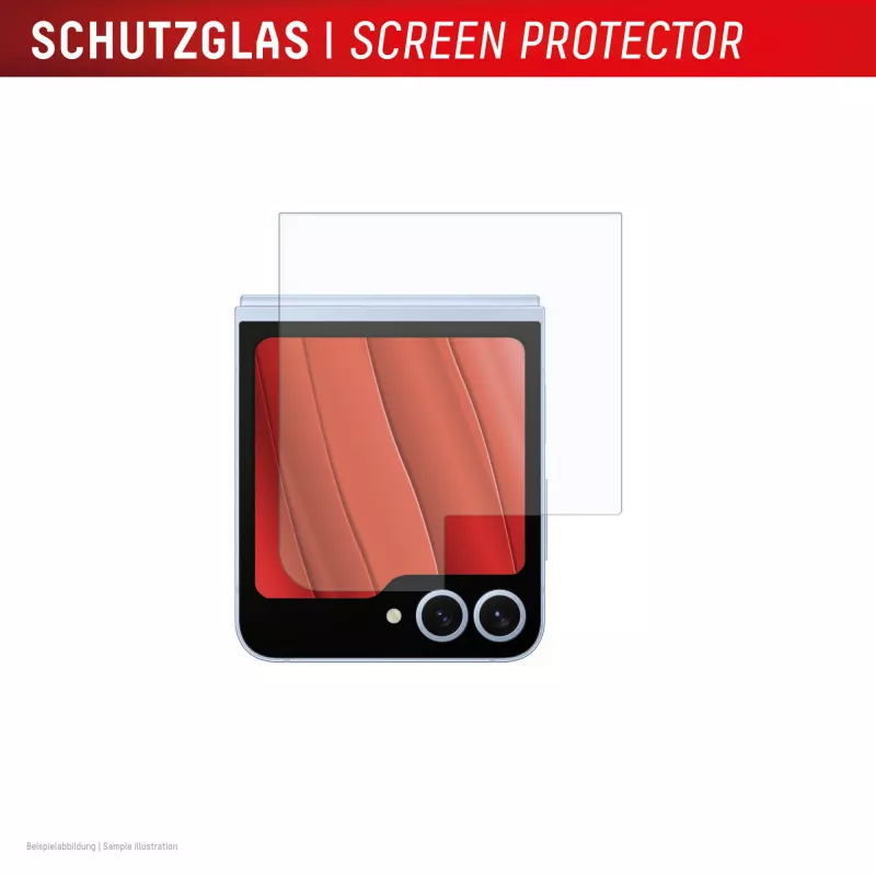 Displex Smart Glass screenprotector voor Samsung Galaxy Z Flip5/Z Flip6 (02024)