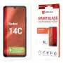 Displex Smart Glass (9H) voor Xiaomi Redmi 14C, montagesticker, onbreekbaar